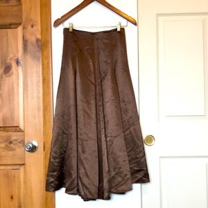 Vince Satin Maxi Skirt
